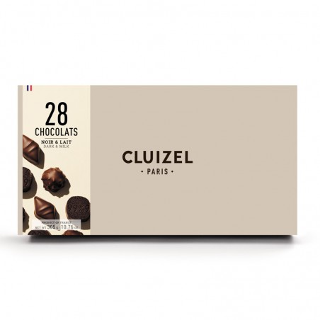 Coffret N8 chocolats noir et lait Michel Cluizel